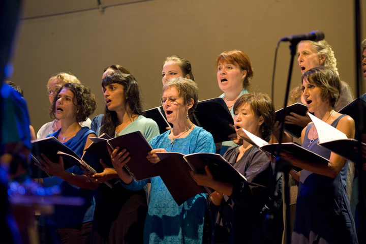 Group of women singing