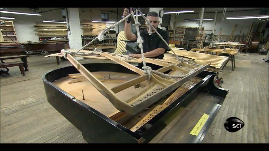 "How It's Made" - Cunningham Piano