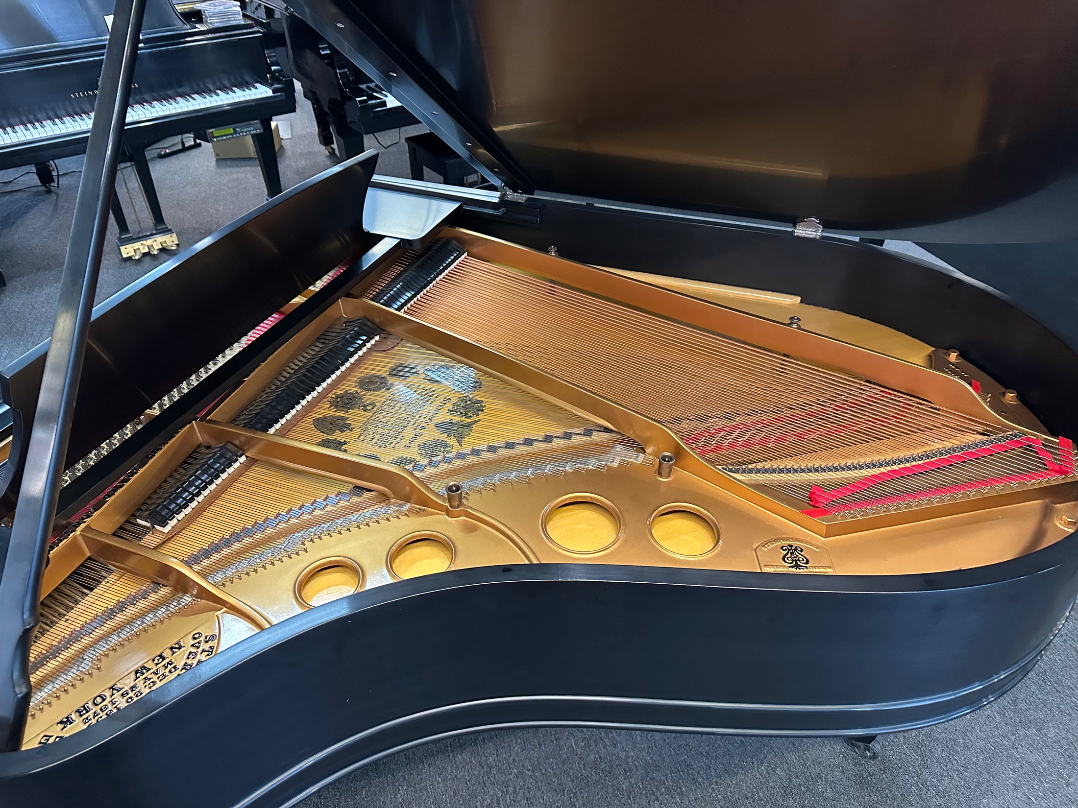 1907 Steinway Model O Grand Piano – Restored | Satin Ebony | 5′10″