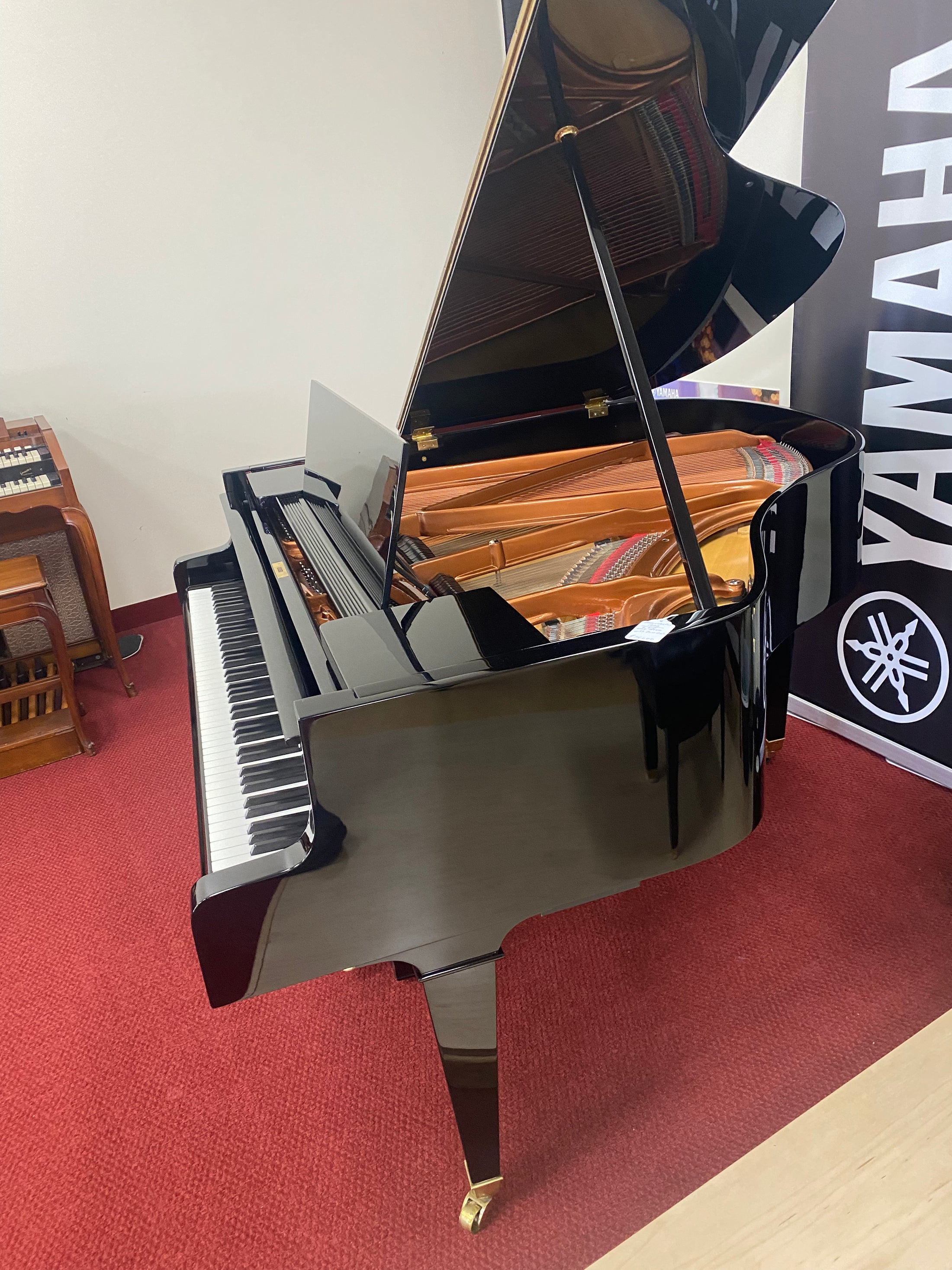 Restored 1901 Bösendorfer 5′1″ Grand Piano – With PianoDisc CD Player System