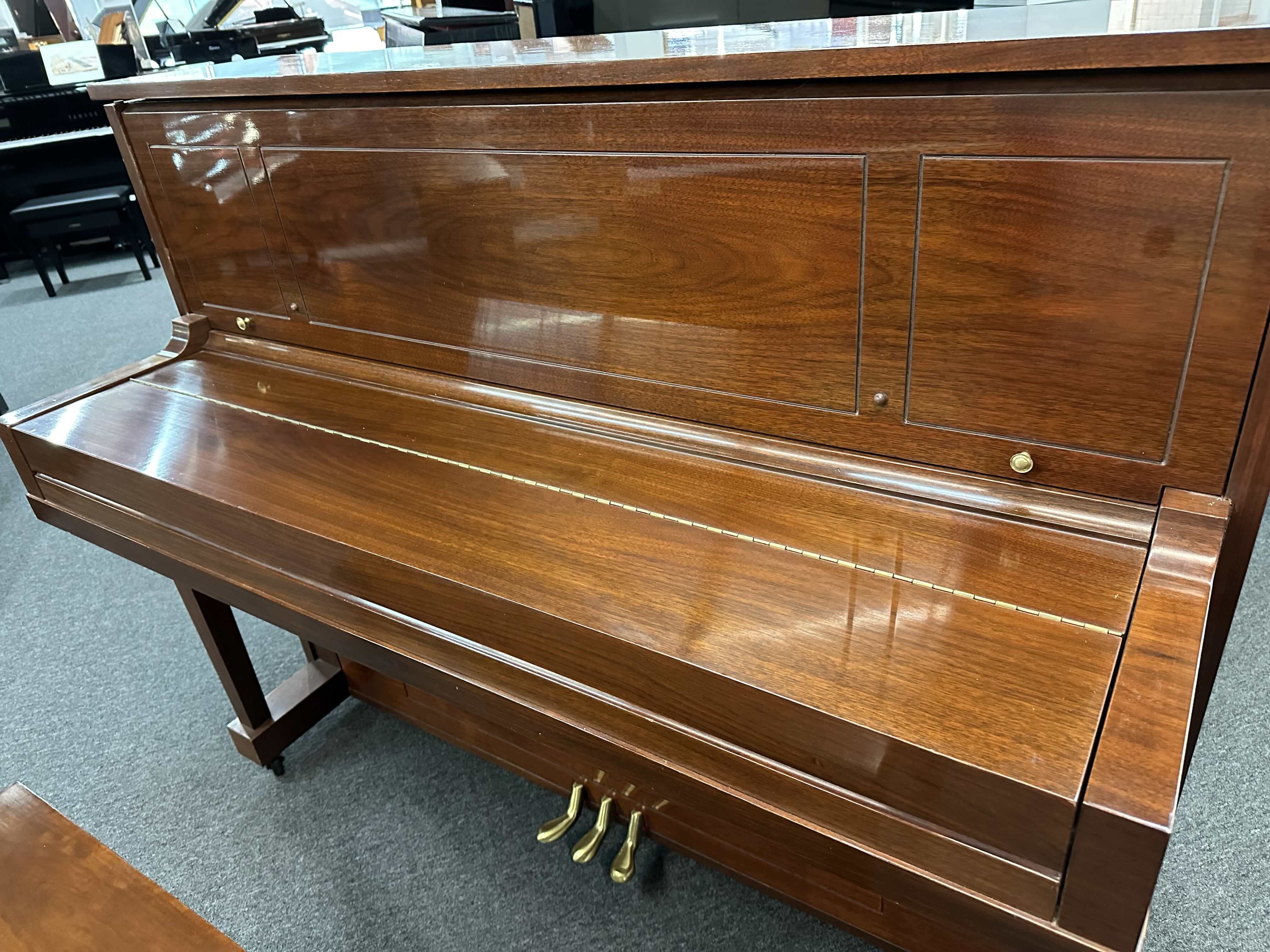 Steinway 45" Crown Jewel Design Mahogany Upright Piano