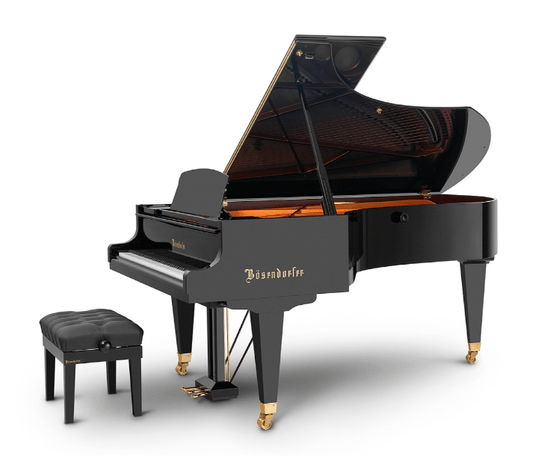 Bösendorfer 225 (7'4") Grand Piano in Polished Ebony - Cunningham Piano