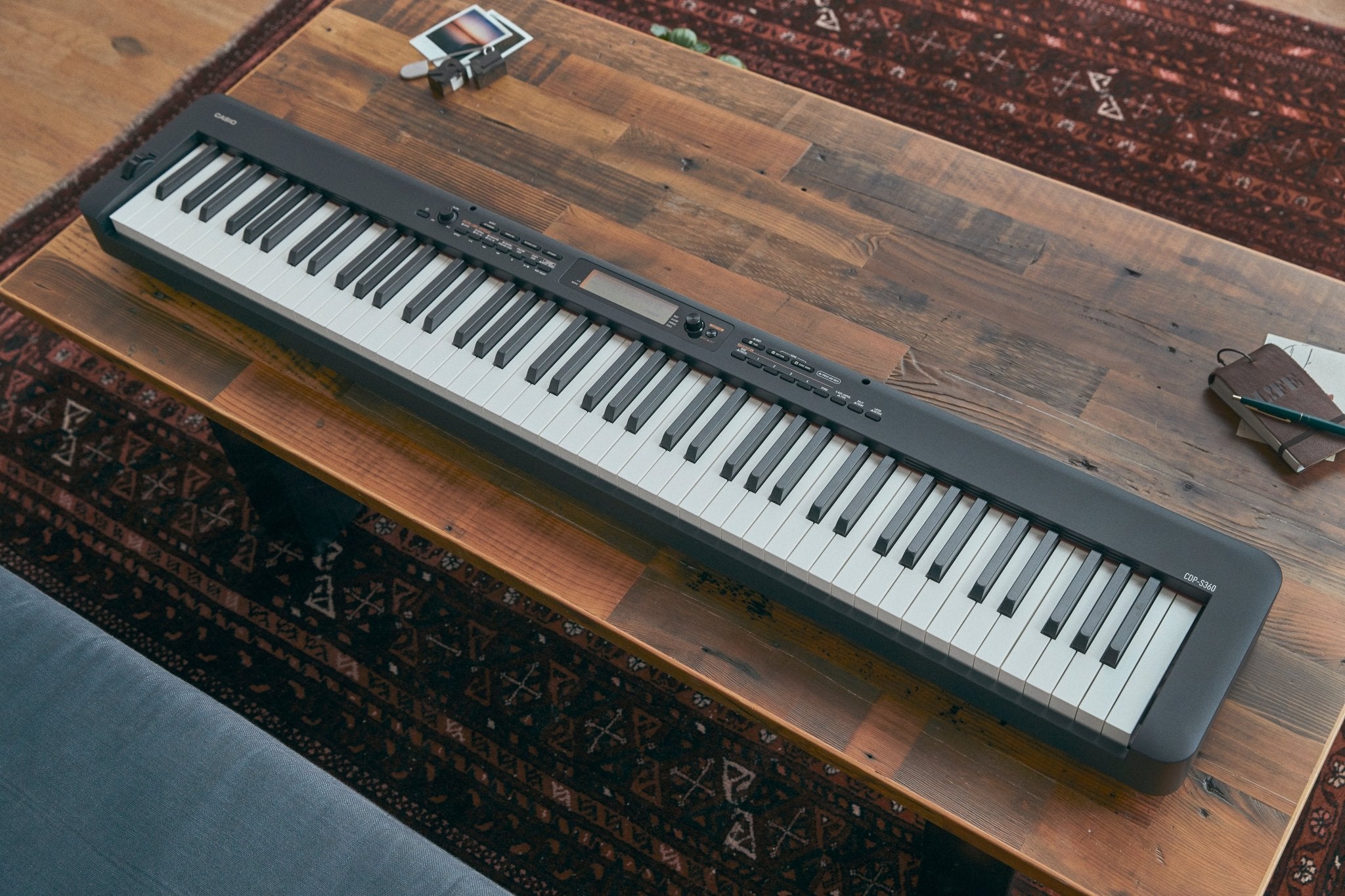 Casio CDP - S360 Digital Piano – 88 - Key Weighted Action | 700 Tones & USB MIDI - Cunningham Piano