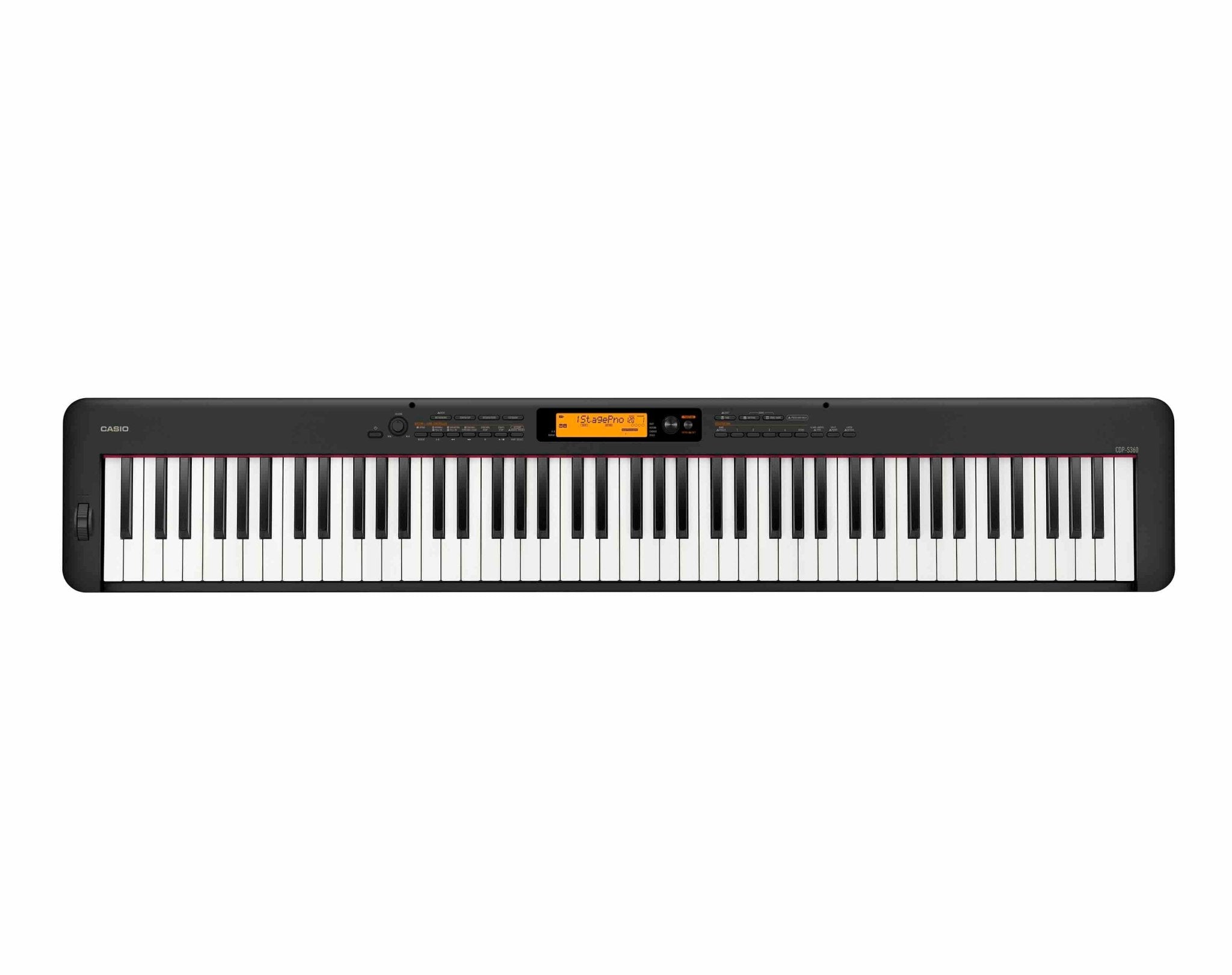 Casio CDP - S360 Digital Piano – 88 - Key Weighted Action | 700 Tones & USB MIDI - Cunningham Piano