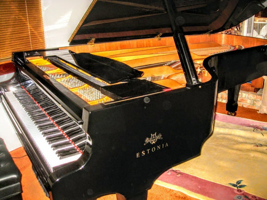 Estonia Model 274 (9') Concert Grand in Ebony Satin - Pre - Owned - Cunningham Piano