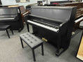 Load image into Gallery viewer, Kawai UST - 7 Upright Piano in Satin Ebony – Professional Studio Tone - Cunningham Piano