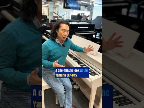 Yamaha CLP845 Clavinova with Matching Bench