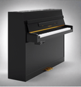 Load image into Gallery viewer, Yamaha B1 PE 43" Upright Piano In Polished Ebony - Cunningham Piano