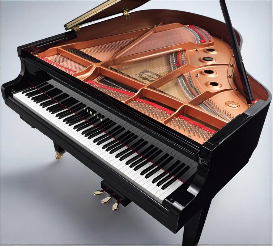 Yamaha GC2 5′8″ Grand Piano – Ebony Polish | 10 - Year Warranty Included - Cunningham Piano