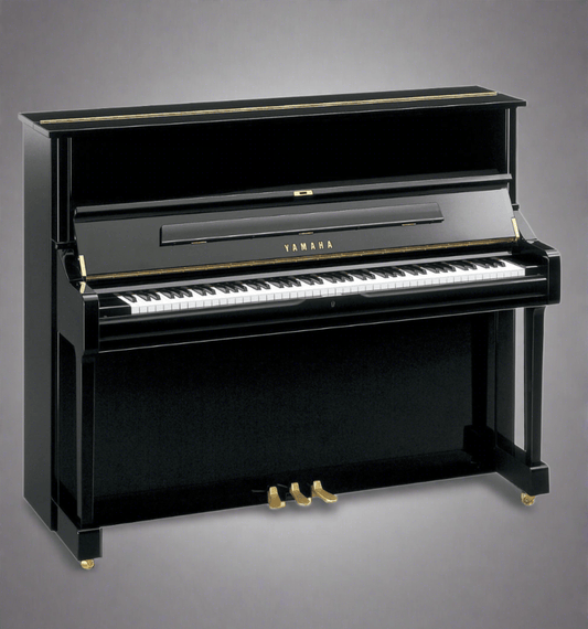 Yamaha U1 48" Upright Piano In Polished Ebony - Cunningham Piano
