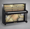 Load image into Gallery viewer, Yamaha U1 48" Upright Piano In Polished Ebony - Cunningham Piano