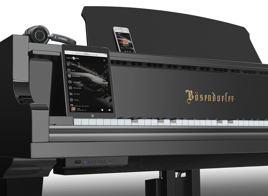 Bösendorfer D - 170VC (5'8") ENPRO Disklavier Grand Piano in Ebony Polish - Cunningham Piano