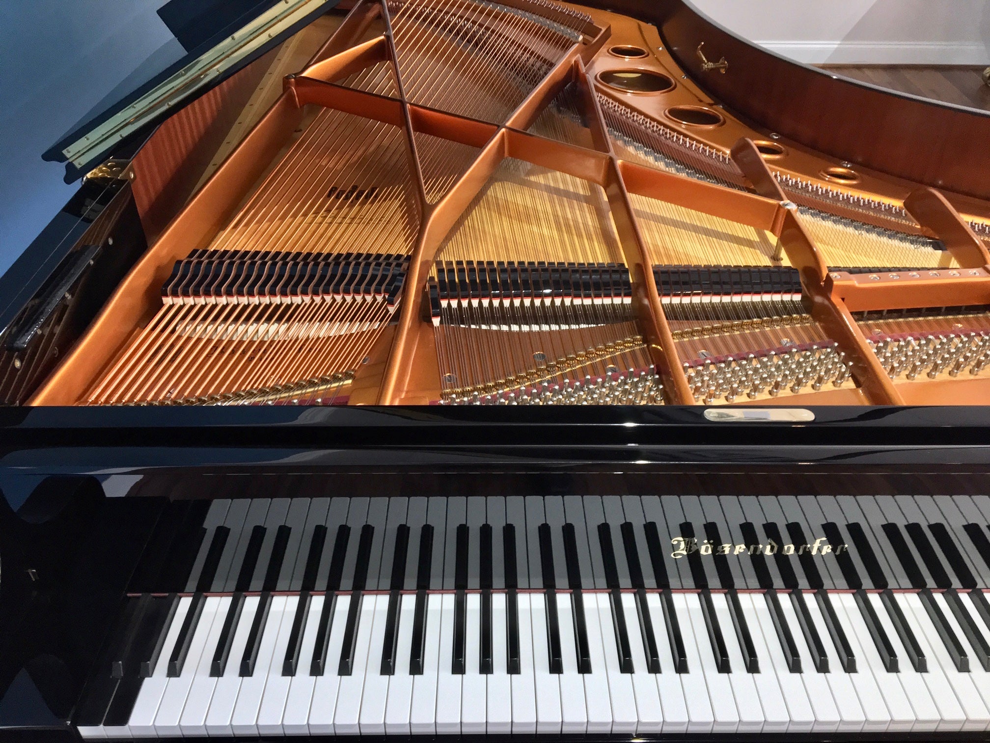 Bösendorfer 225 (7'4") Grand Piano in Polished Ebony
