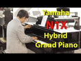 Load and play video in Gallery viewer, N1X AvantGrand Hybrid Grand Piano with Matching Bench - Ebony Polish