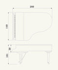Load image into Gallery viewer, Yamaha C5X 6'7" Grand Piano In Polished Ebony - Cunningham Piano