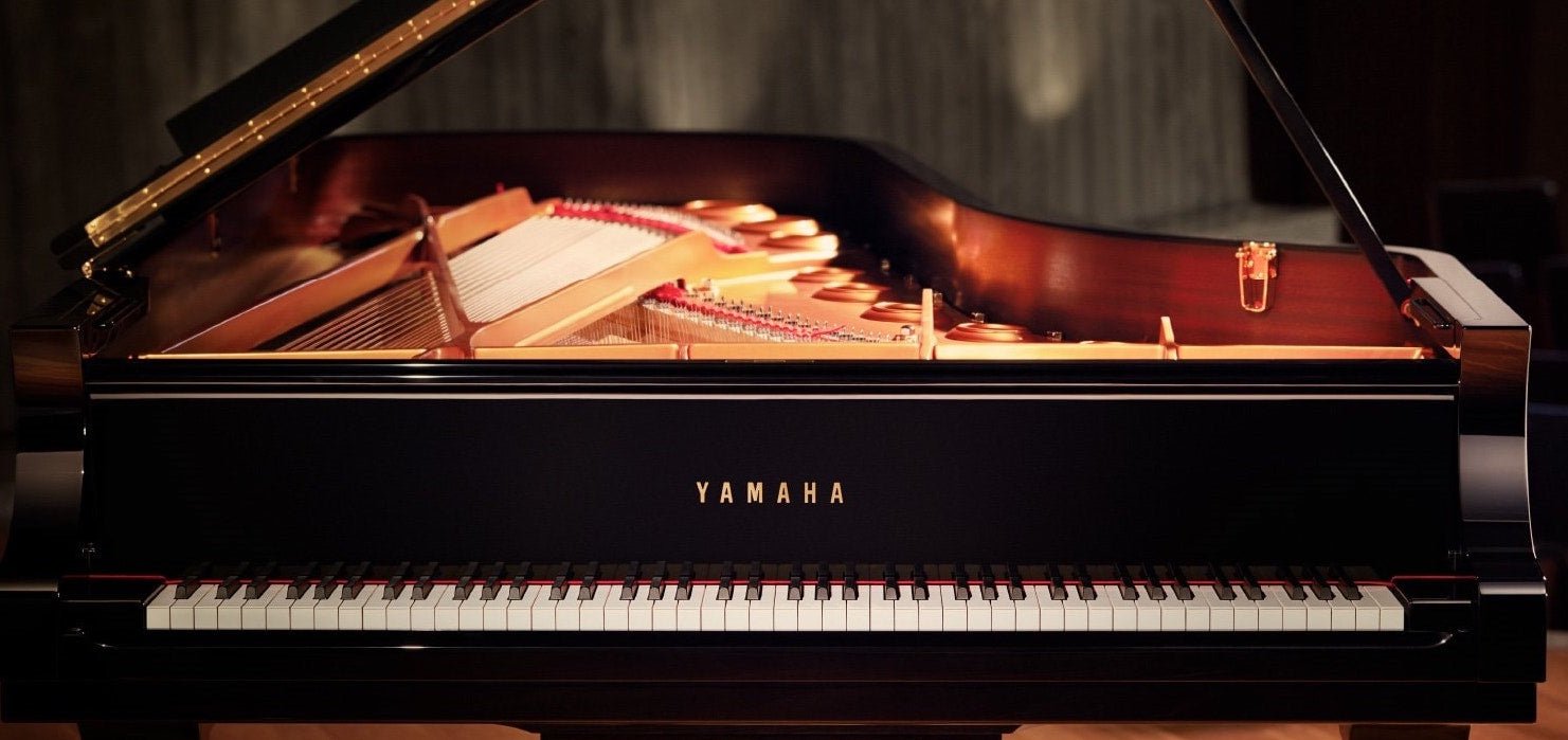 Yamaha CFX 9' Concert Grand Piano – Flagship Model in Polished Ebony - Cunningham Piano