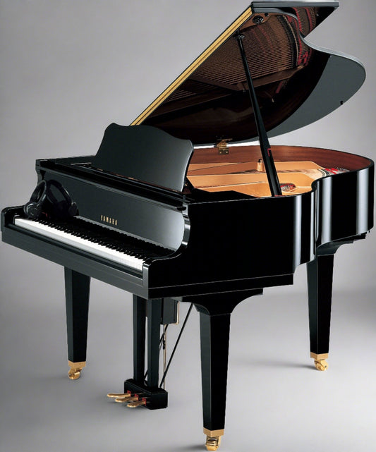 Yamaha GB1K ENCL Disklavier 5' Baby Grand Piano – Polished Ebony - Cunningham Piano