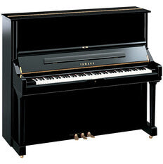 Black Yamaha piano