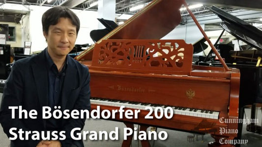 A Look At The Bösendorfer Strauss Grand Piano - Cunningham Piano