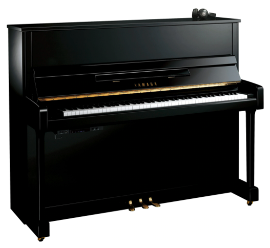Yamaha b3 48" Silent Upright Piano in Polished Ebony