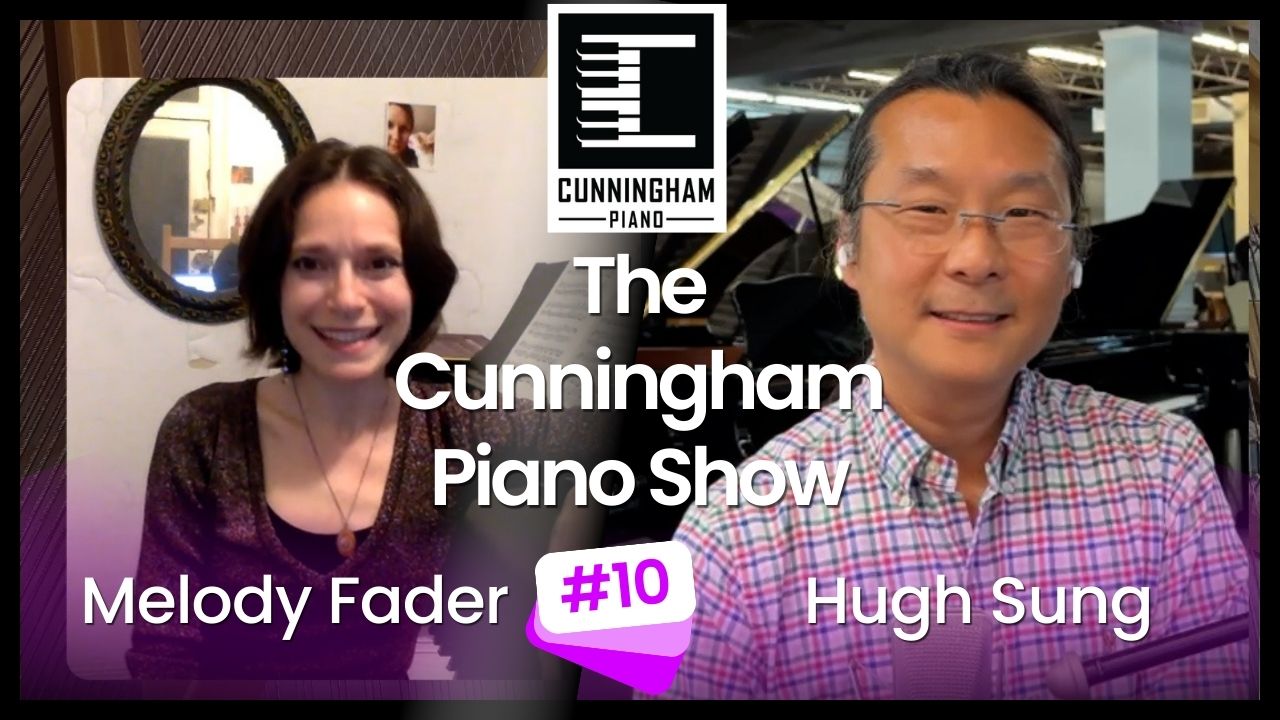 Melody Fader on The Cunningham Piano Show