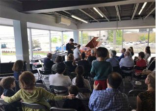 Free Recital Space for Teachers and Performers - Thank You - Cunningham Piano