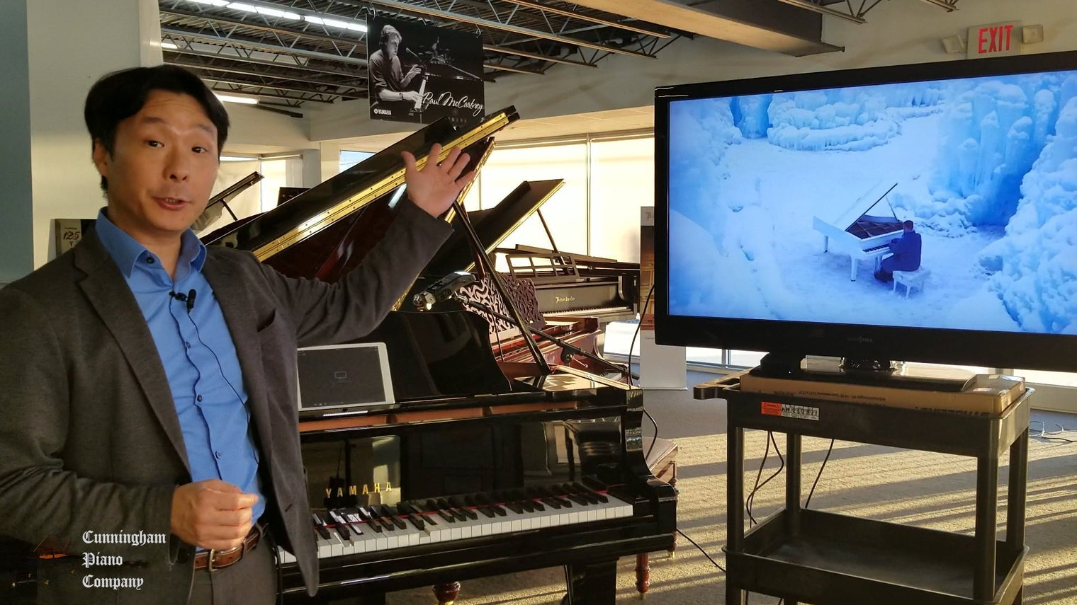 How to display Disklavier TV on a TV - Cunningham Piano