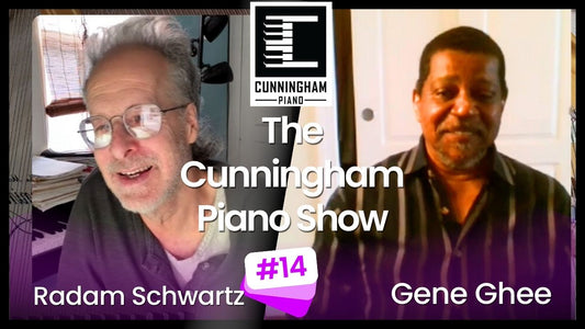 Jazz Giants Radam Schwartz and Gene Ghee on Cunningham Piano Show Podcast - Cunningham Piano
