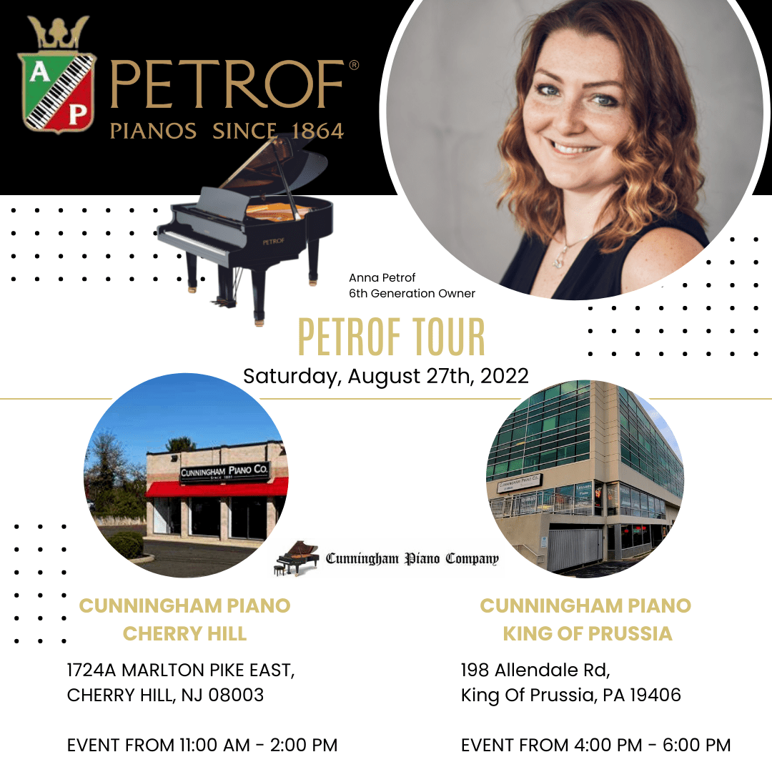 Meet Anna Petrof, 6th Generation Owner of Petrof Piano - Cunningham Piano