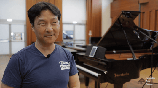 Recording at the Bösendorfer Piano Factory - Cunningham Piano