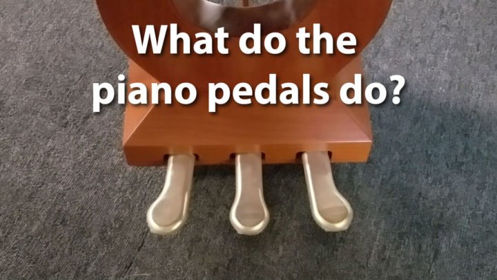 What do the piano pedals do? - Cunningham Piano