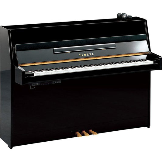 Yamaha b1 SC2 Silent Upright Piano in Polished Ebony - Cunningham Piano