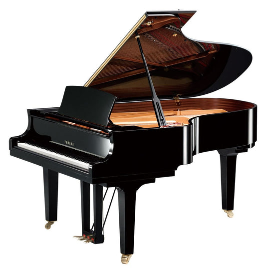 Yamaha C5X 6'7" Grand Piano in Polished Ebony - Cunningham Piano