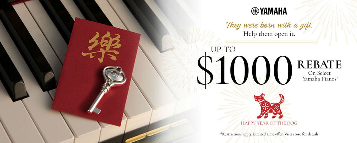 Yamaha Lunar New Year Rebate Sale - Cunningham Piano