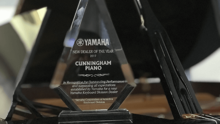 Yamaha’s New Dealer of the Year - Cunningham Piano