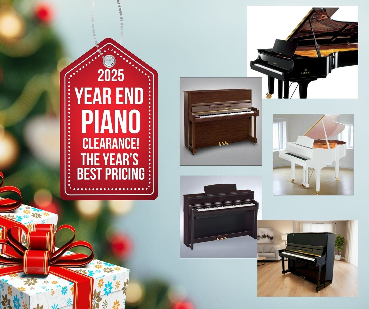 Year End Piano Sale - 2025 - Cunningham Piano