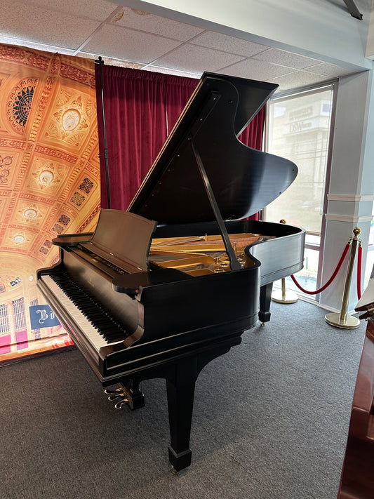 1901 Steinway Model B Grand Piano – Satin Ebony | 5 - Year Warranty - Cunningham Piano
