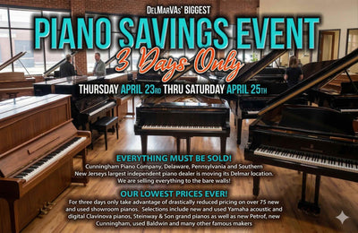 DelMarVa Piano Savings Event