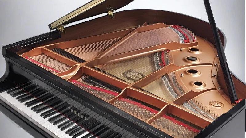 Yamaha GC2 5'8" Grand Piano In Ebony Polish