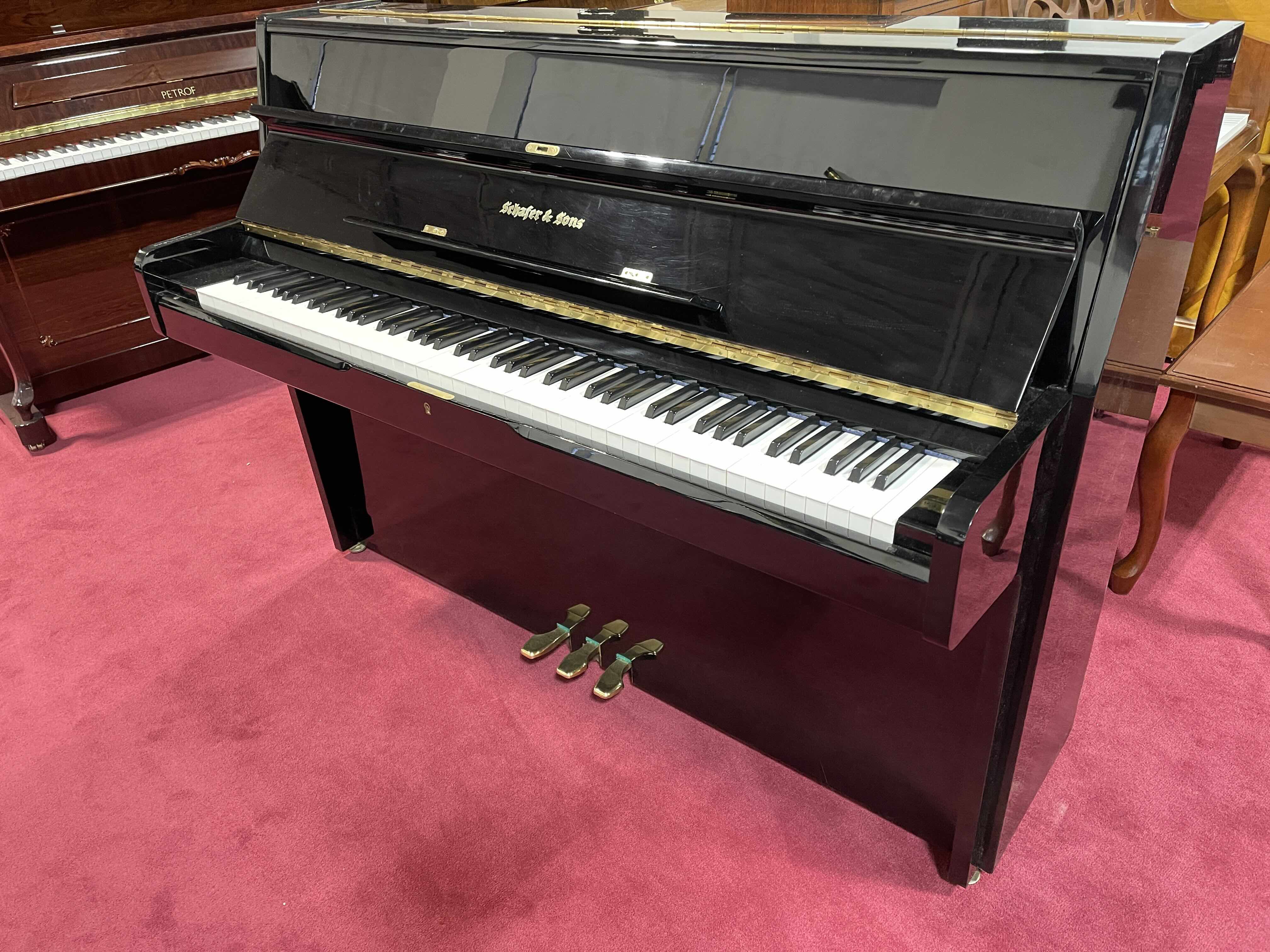 Schafer & Sons VS42 professional console piano
