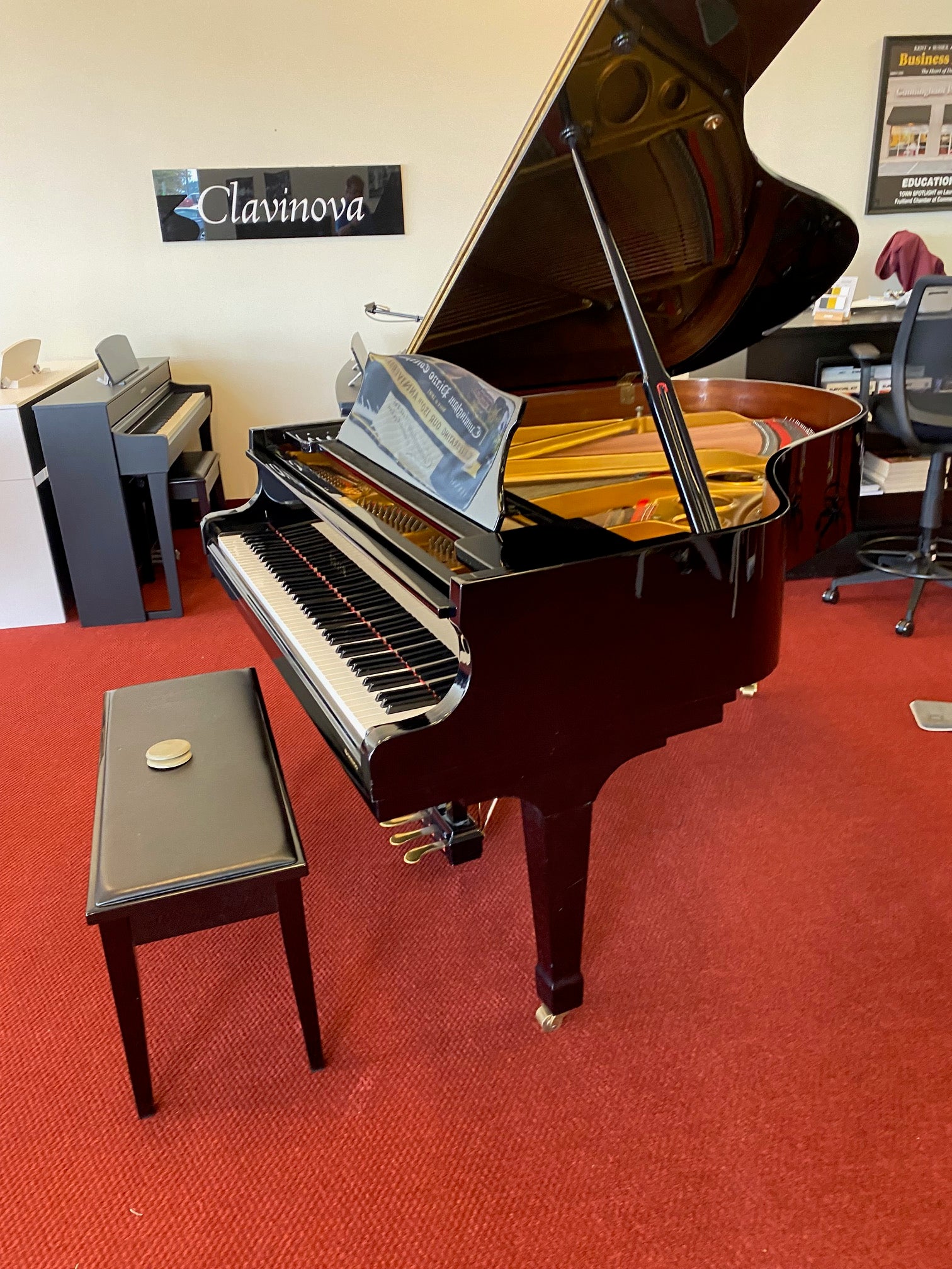 Sojin 5'10" Grand Piano in Ebony Polish