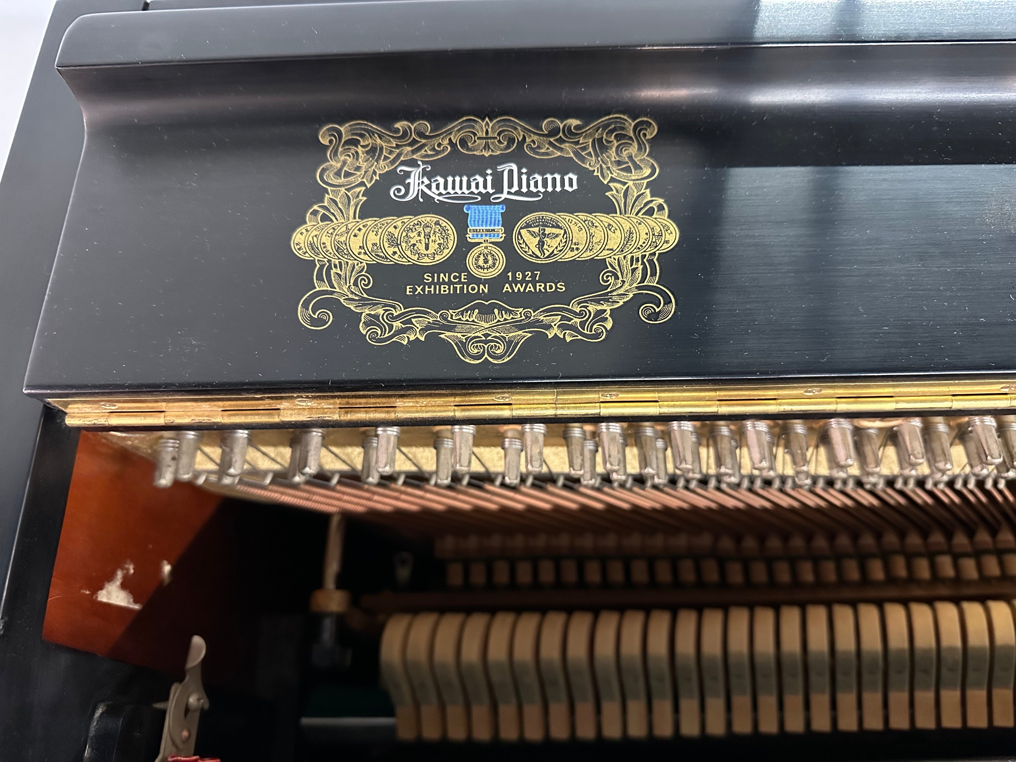 Kawai UST6ES Upright Piano in Satin Ebony