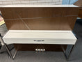 Load image into Gallery viewer, Petrof NEXT P127 (50") Upright Piano in White Polish with Wood Satin Wood Tones

