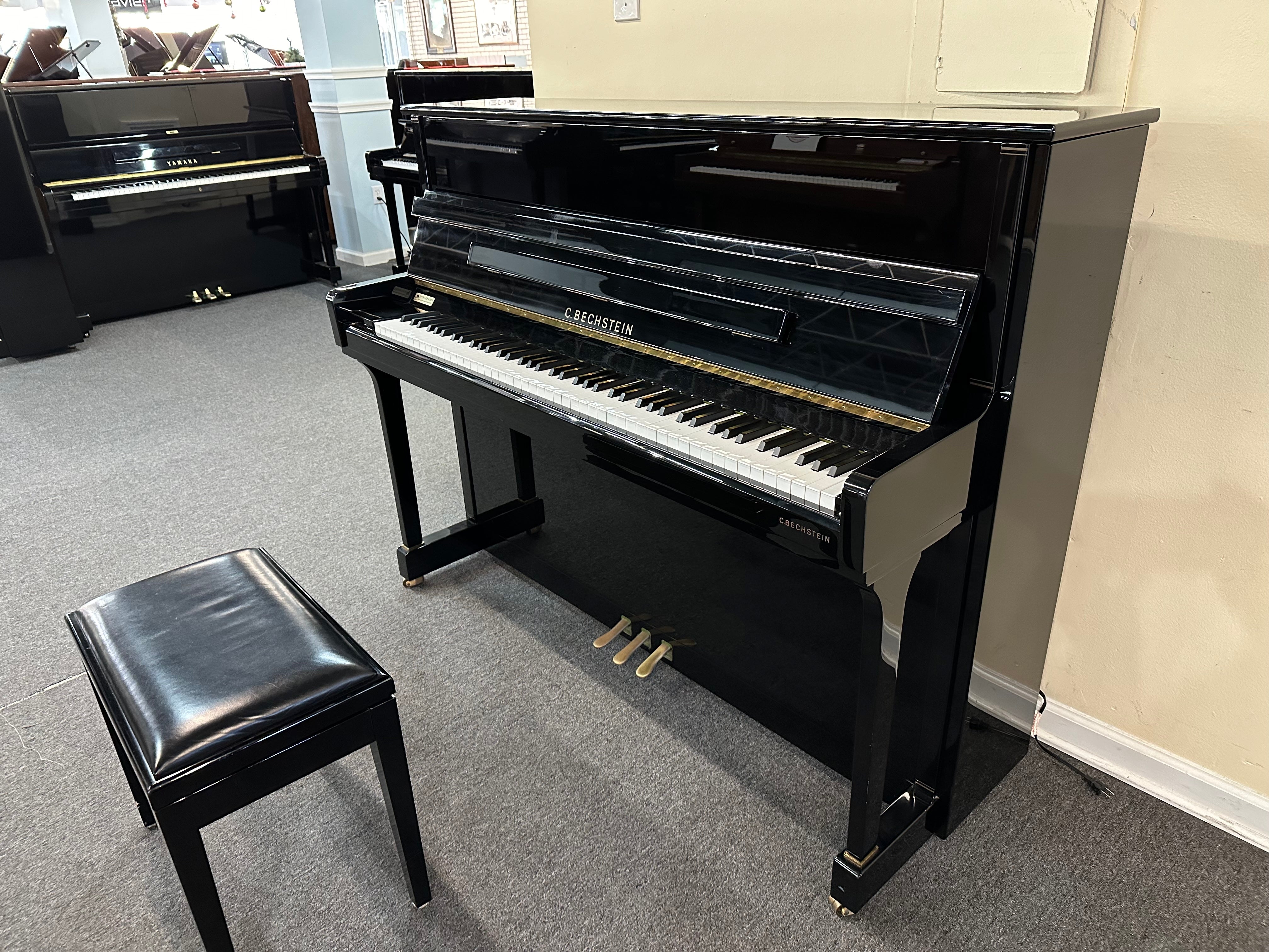 C. Bechstein Model 118 46.5" Upright Piano - Preowned