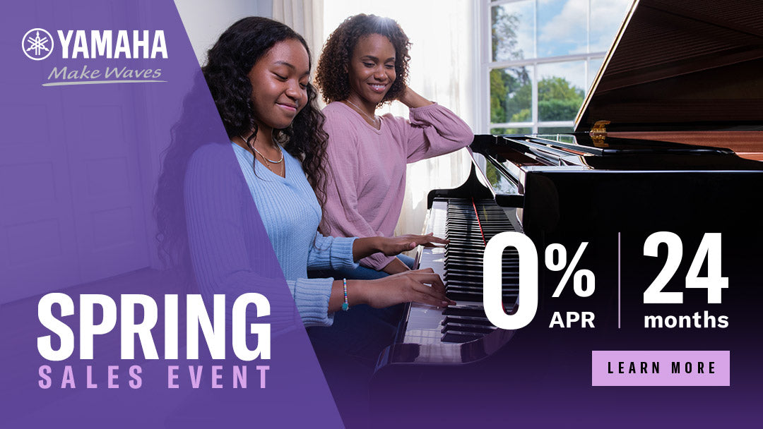 Yamaha's Spring Piano Promo - 0% APR for 24 Months