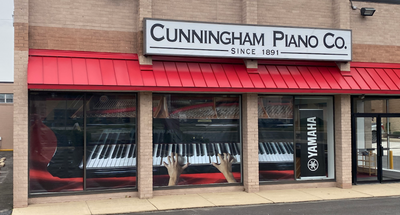 The Students at Cunningham Music School recital 