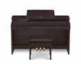 Load image into Gallery viewer, Casio AP - 550 Celviano Digital Upright Piano – Brown Finish | Grand Piano Sound & Hybrid Keys - Cunningham Piano
