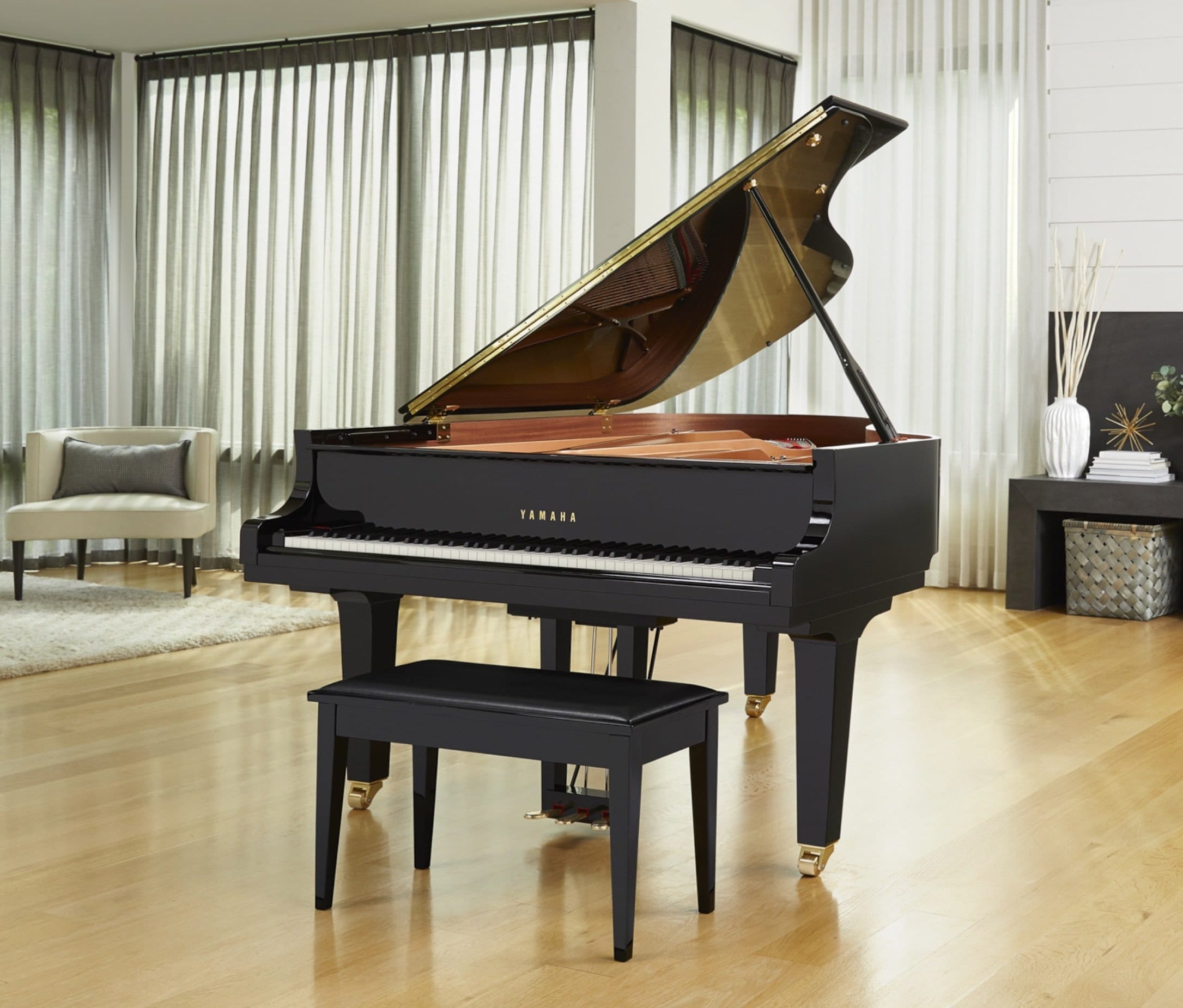 Yamaha C7X 7'6" Grand Piano In Polished Ebony