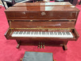 Load image into Gallery viewer, Hallet Davis 44" UP190D Upright Piano in Polished Mahogany - Cunningham Piano
