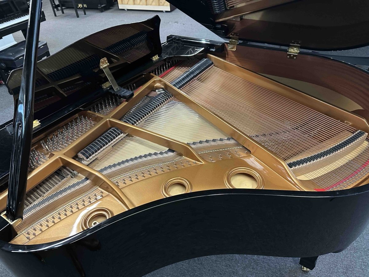 Knabe WG48 PE Baby Grand Piano – 2015 Model in Polished Ebony Finish - Cunningham Piano